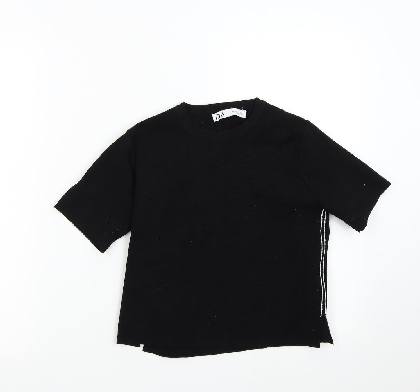 Zara Womens Black   Pullover Jumper Size M