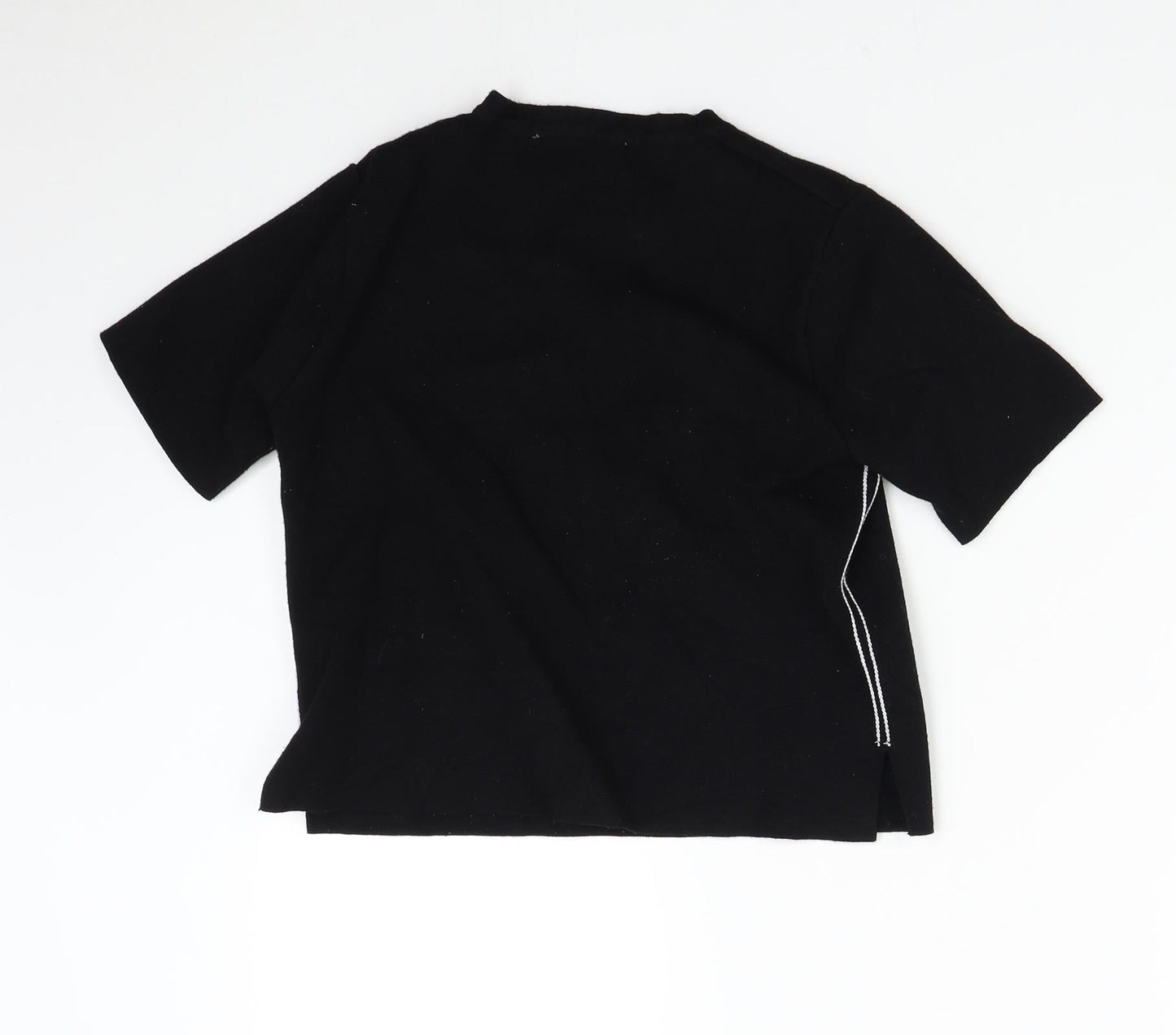 Zara Womens Black   Pullover Jumper Size M