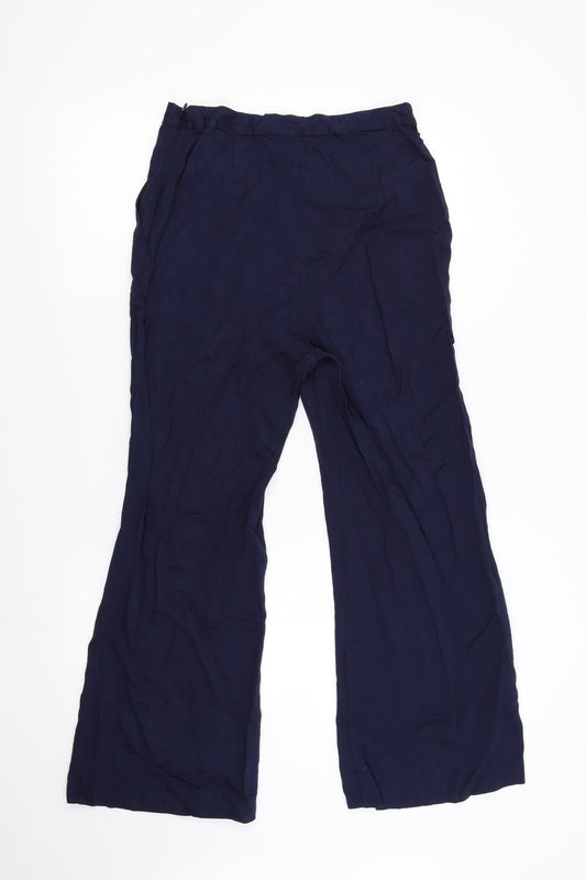 VERO MODA Womens Blue   Trousers  Size S L27 in