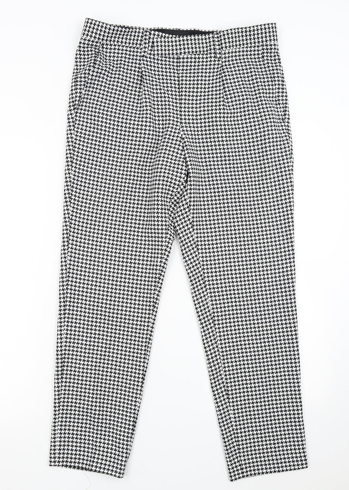 ASOS Womens Multicoloured Houndstooth  Trousers  Size 32 L27 in