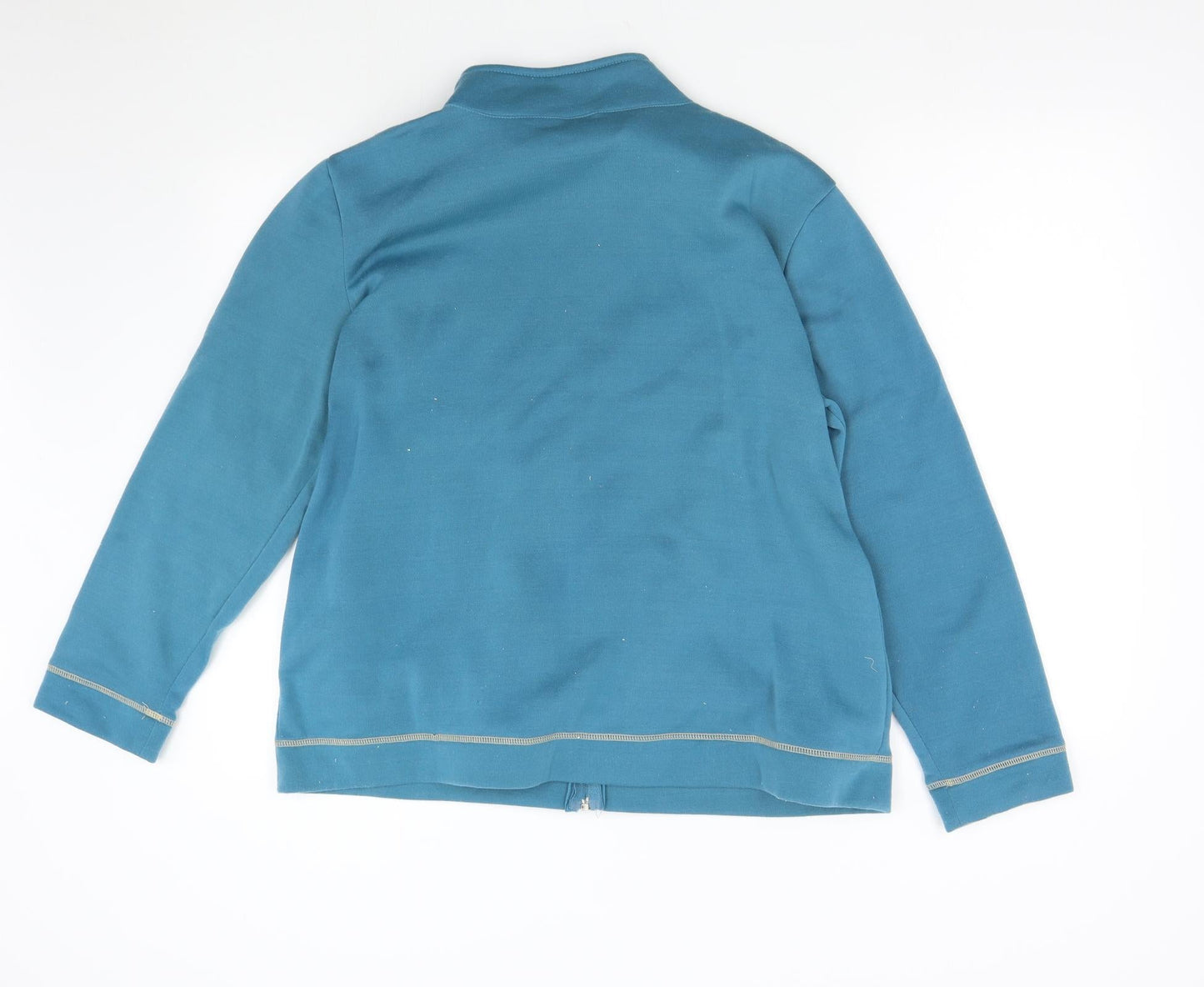 Anne De Lancay Womens Blue   Jacket  Size 18