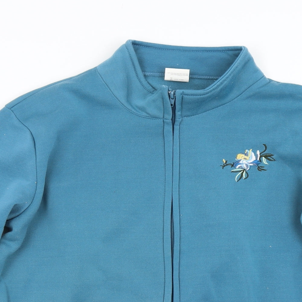 Anne De Lancay Womens Blue   Jacket  Size 18