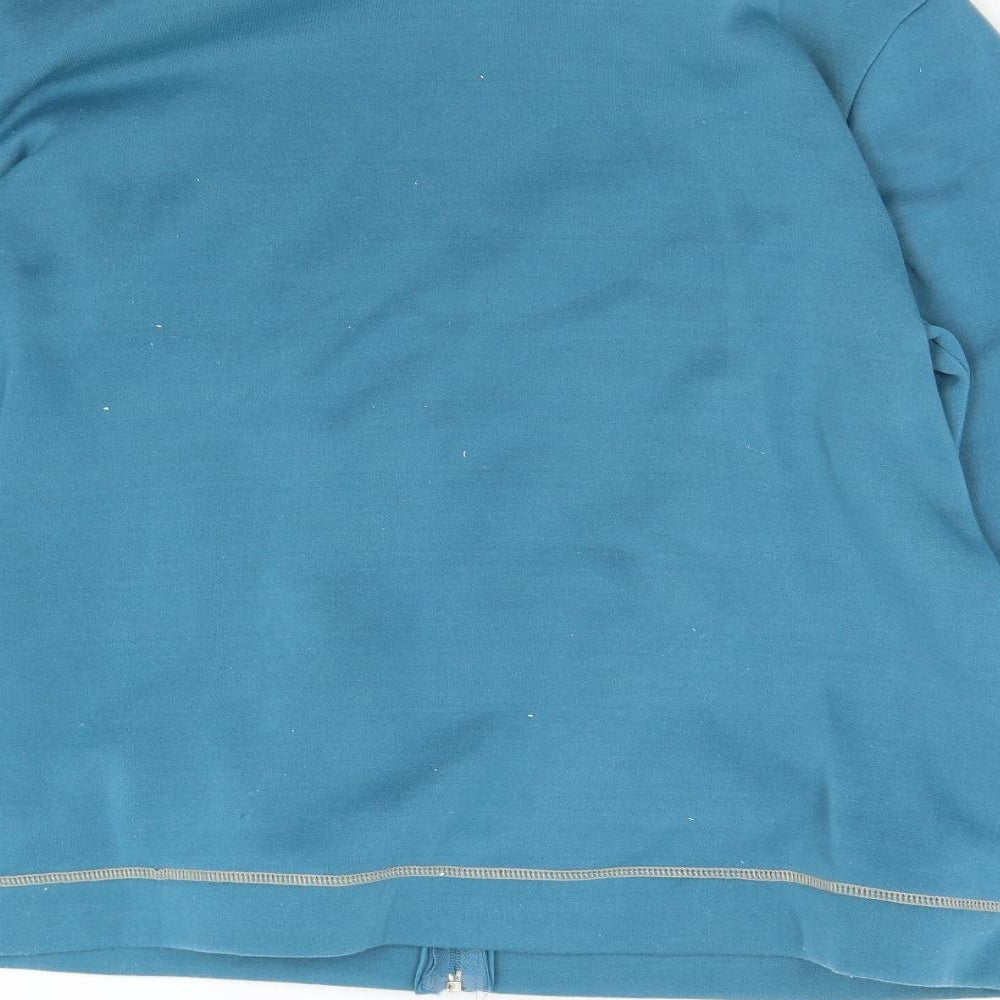 Anne De Lancay Womens Blue   Jacket  Size 18