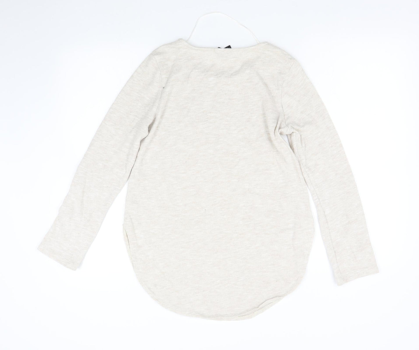Primark Womens Beige  Knit Pullover Jumper Size 14