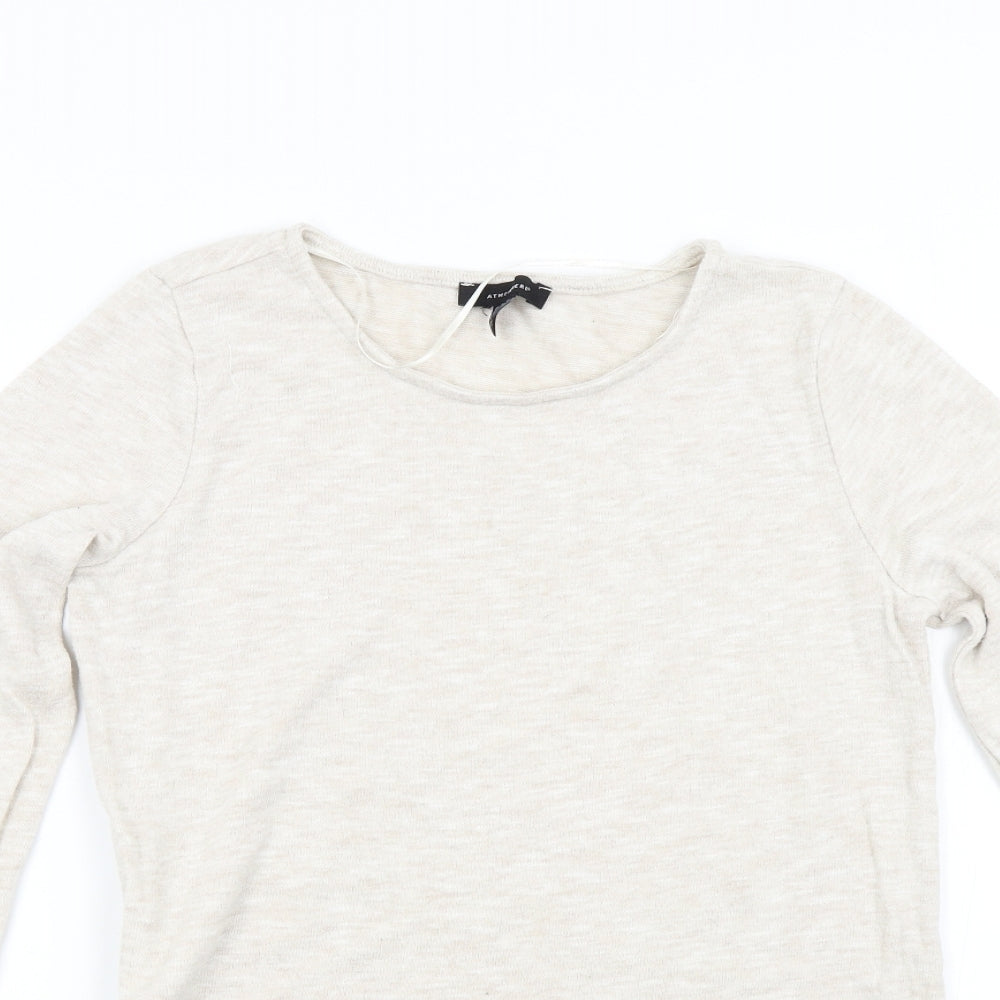 Primark Womens Beige  Knit Pullover Jumper Size 14