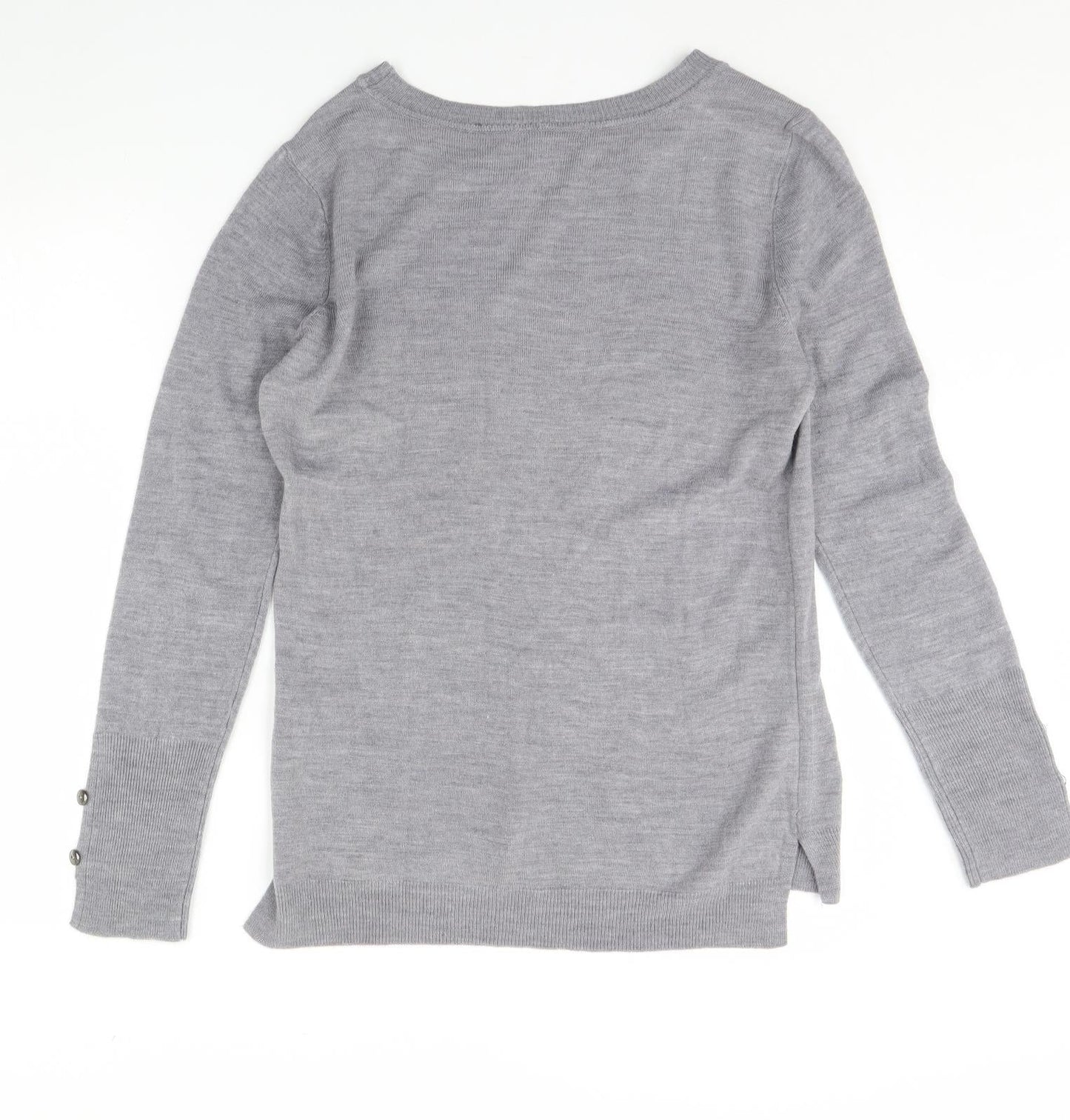 Primark Womens Grey   Pullover Jumper Size 10