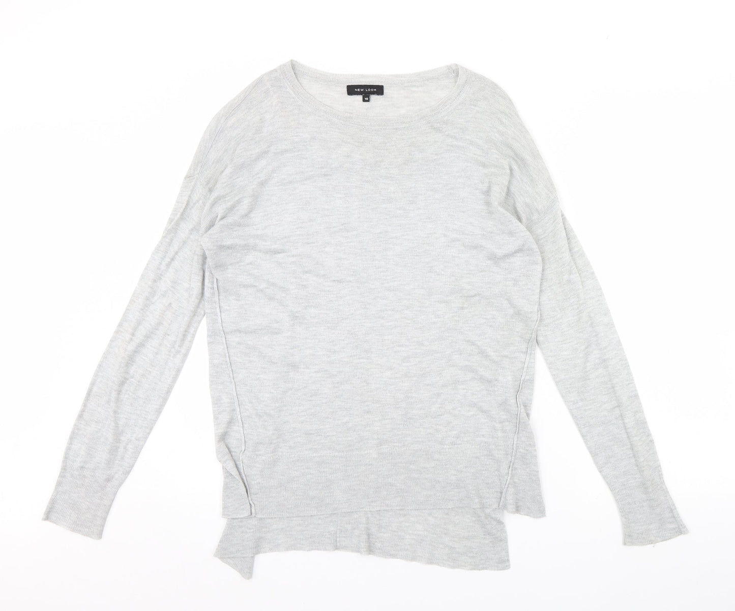 New Look Womens Grey   Pullover Jumper Size 10