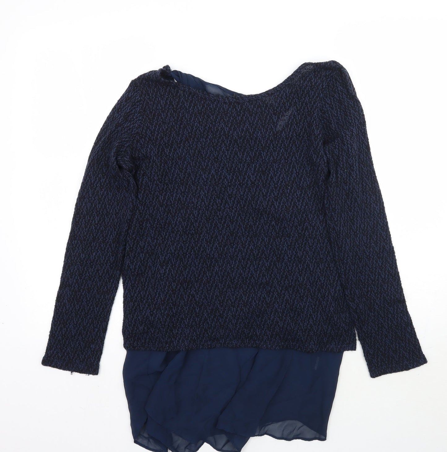 Green Envelope Womens Blue   Pullover Jumper Size L