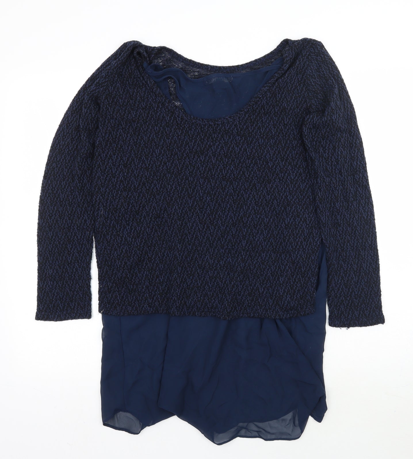 Green Envelope Womens Blue   Pullover Jumper Size L