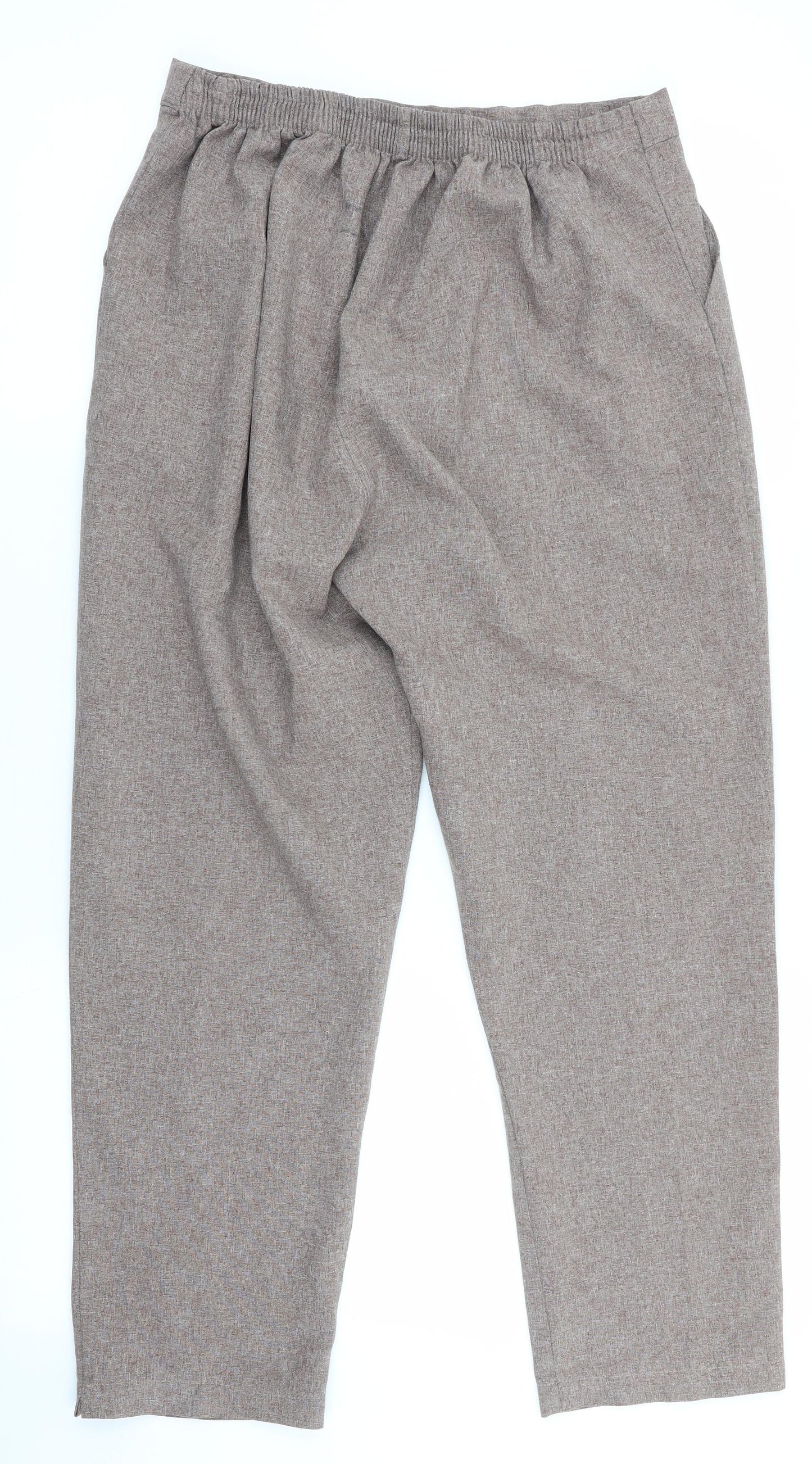 Preworn Womens Brown   Trousers  Size 12 L24 in