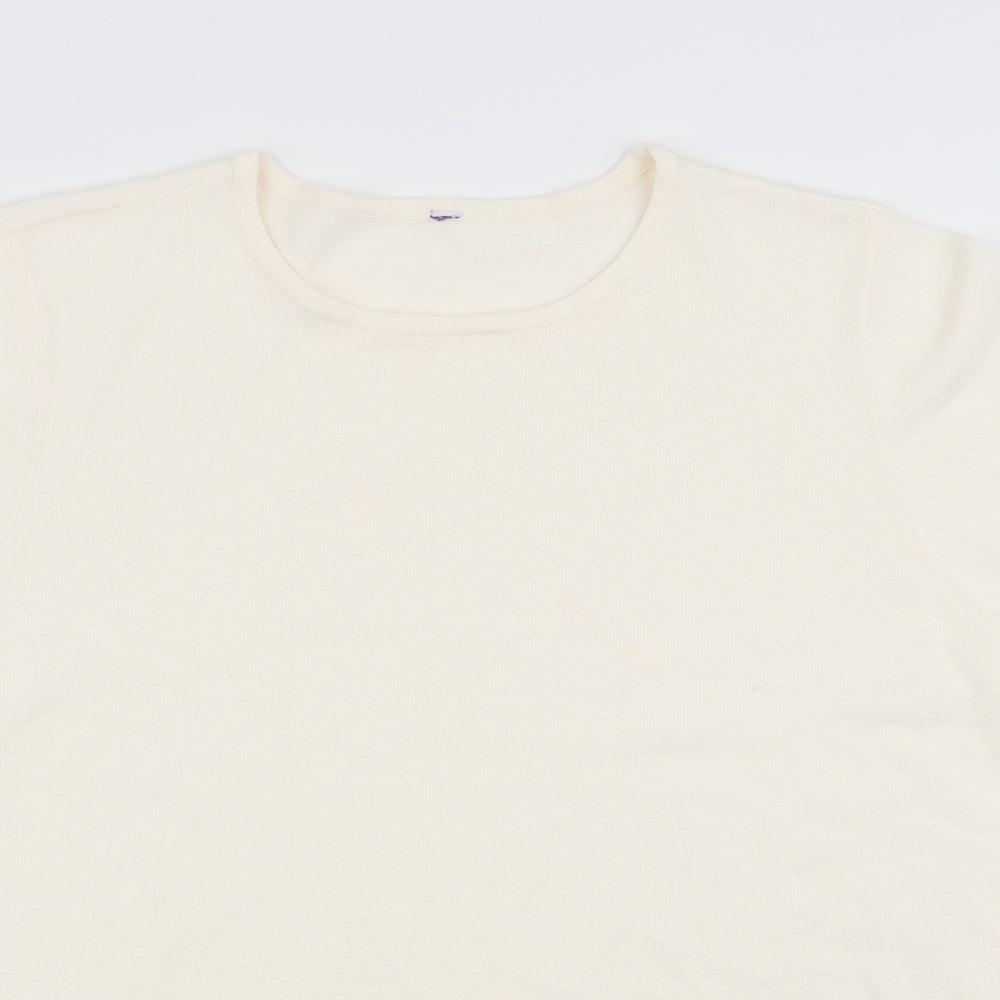 BHS Womens Ivory   Pullover Jumper Size 18