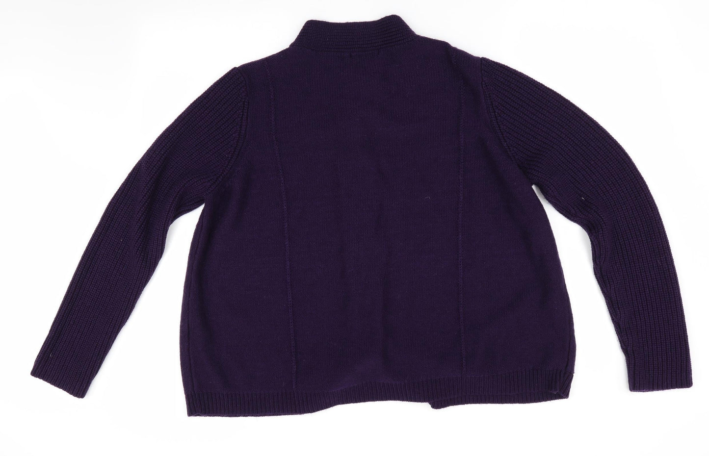 BM Womens Purple   Cardigan Jumper Size L