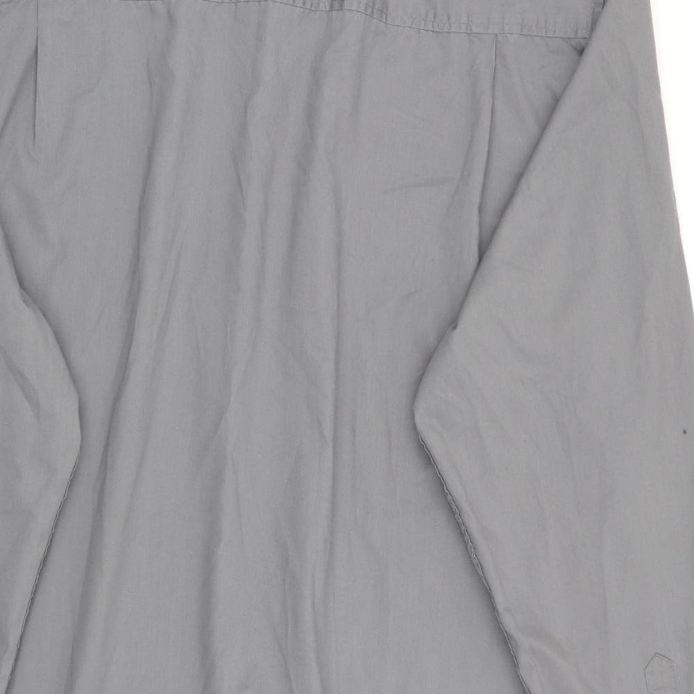 Jacamo Mens Grey    Button-Up