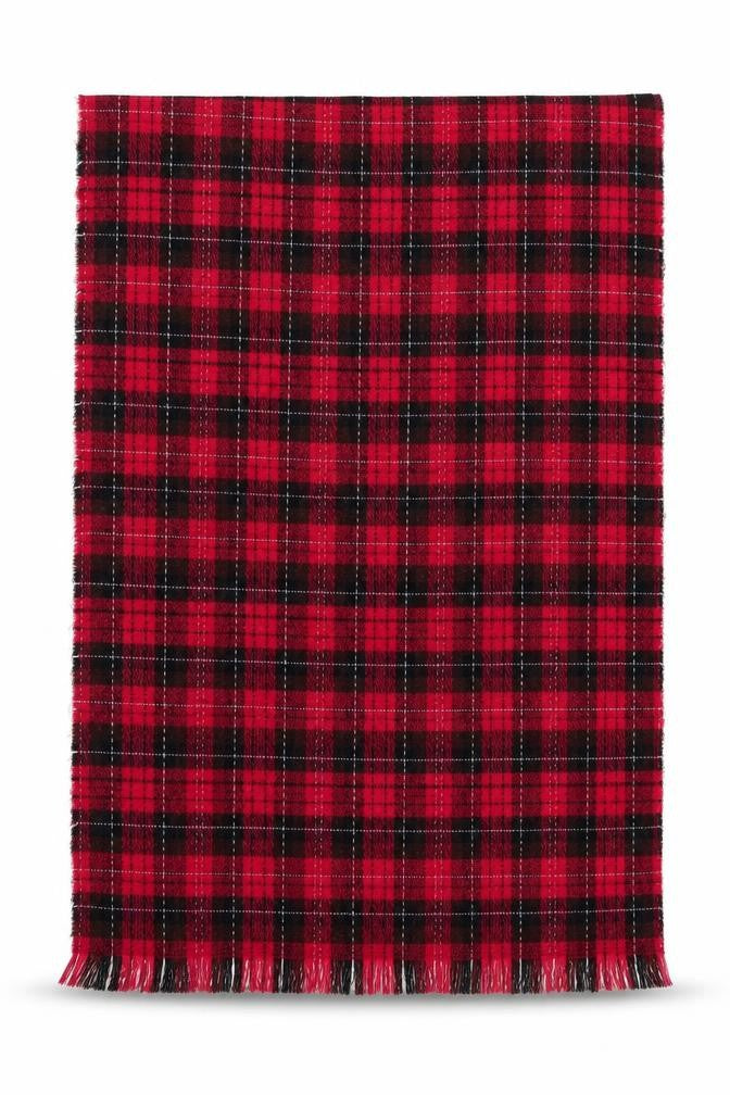 Preworn Womens Red Check   Shawl/Wrap