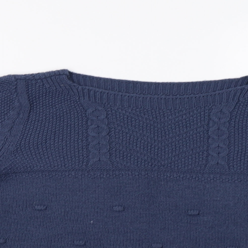 Preworn Womens Blue   Pullover Jumper Size S