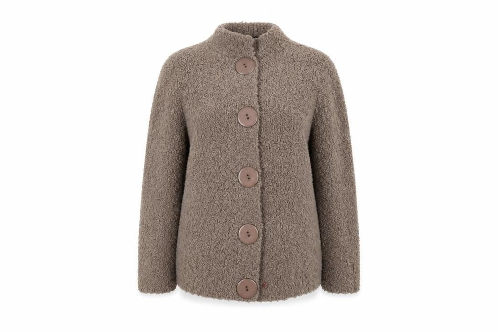 Casamia Womens Beige Overcoat Coatigan Size M