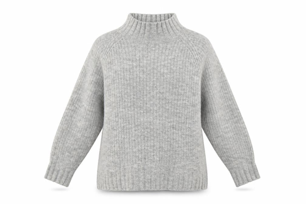 H&M Womens Grey   Pullover Jumper Size S