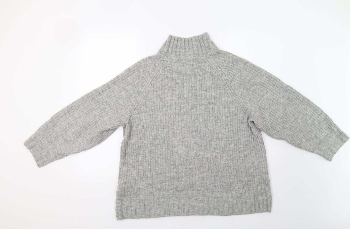 H&M Womens Grey   Pullover Jumper Size S