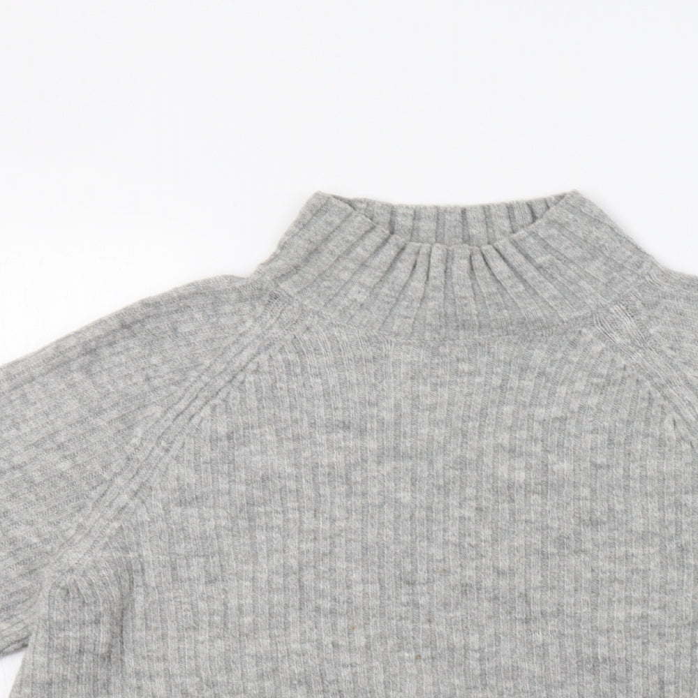 H&M Womens Grey   Pullover Jumper Size S