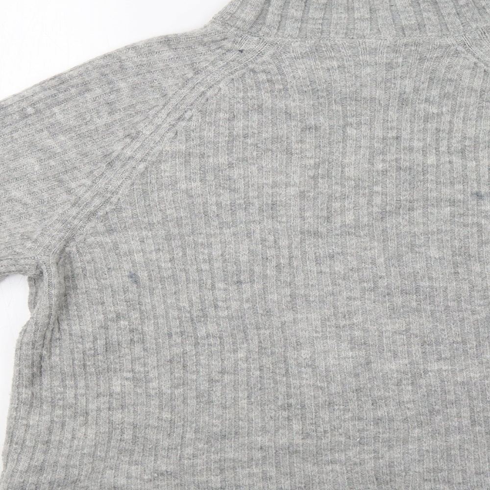 H&M Womens Grey   Pullover Jumper Size S