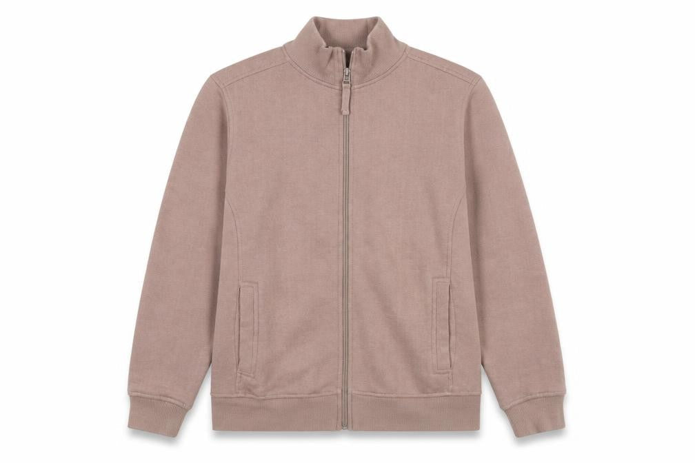 Bonmarché Womens Beige   Full Zip Sweatshirt Size S
