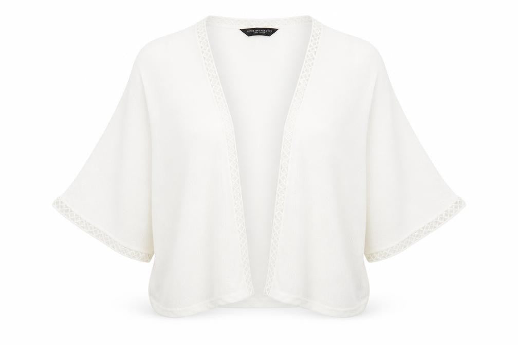 Dorothy Perkins White   Cardigan Jumper Size S