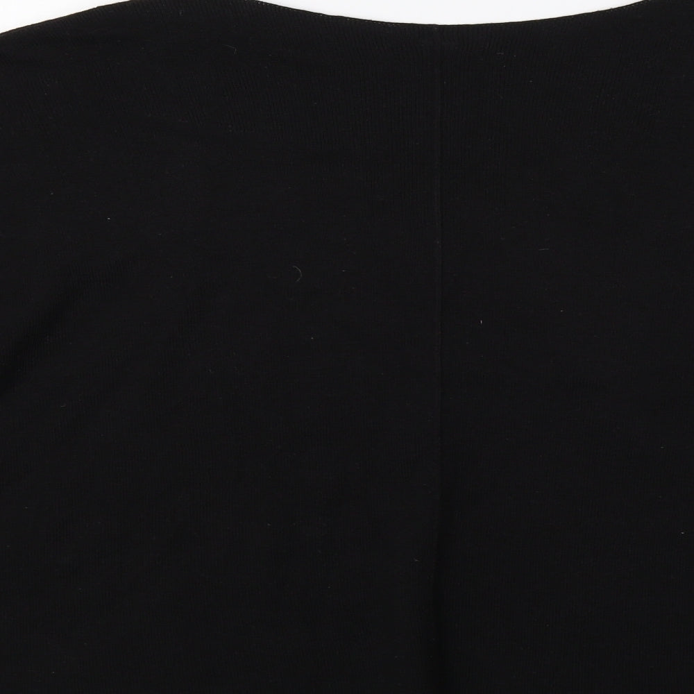 H&M Womens Black   Pullover Jumper Size M