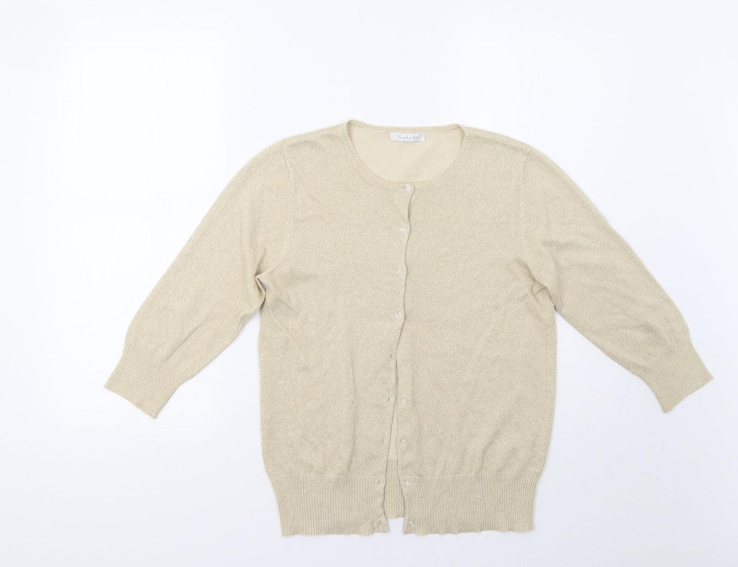 Berkertex Womens Gold   Cape Jumper Size 14