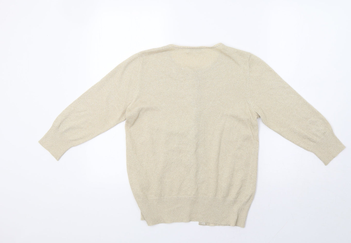 Berkertex Womens Gold   Cape Jumper Size 14