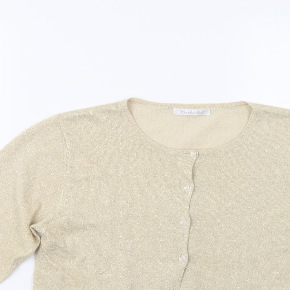 Berkertex Womens Gold   Cape Jumper Size 14
