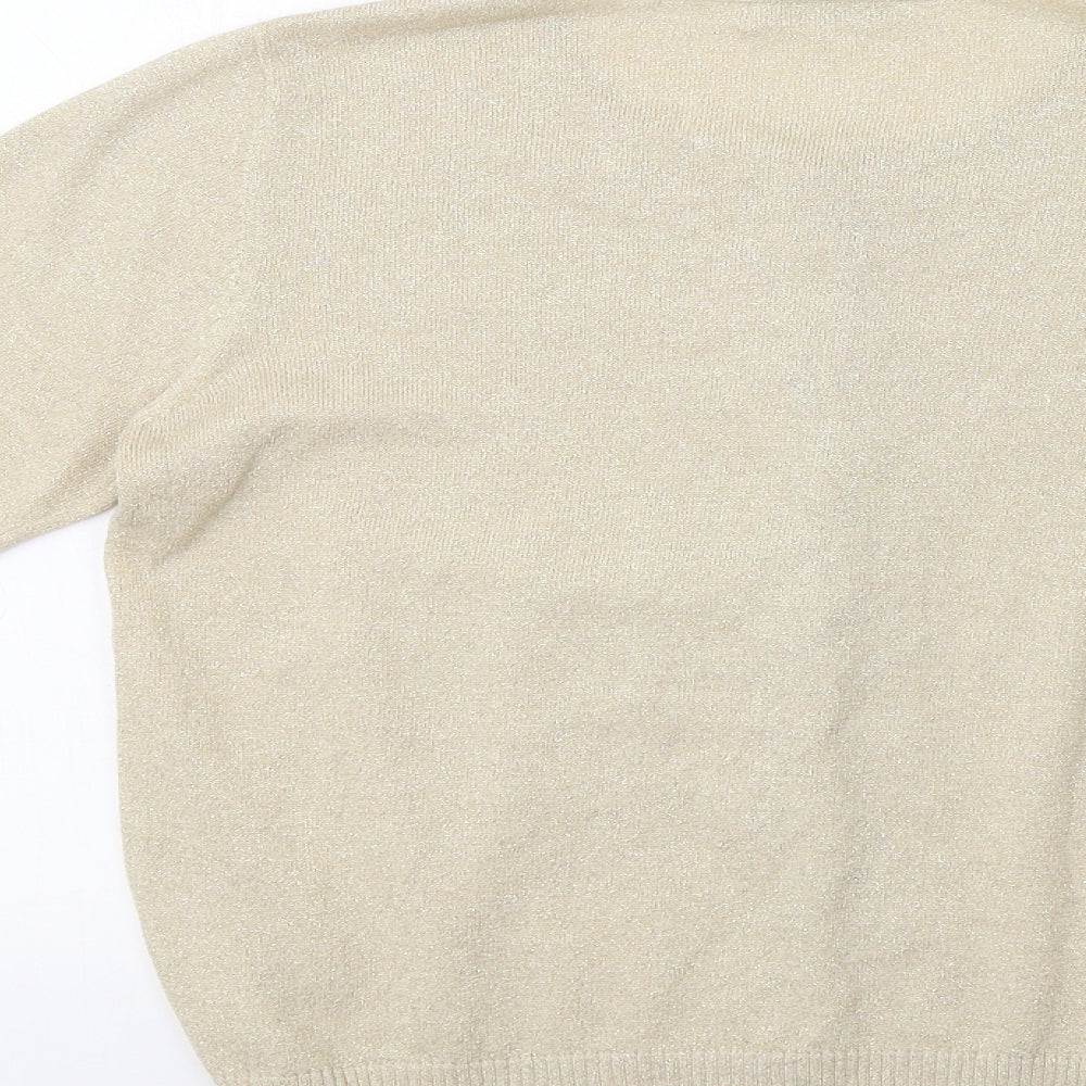Berkertex Womens Gold   Cape Jumper Size 14