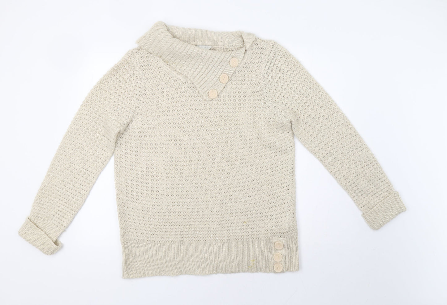 BHS Womens Beige   Pullover Jumper Size 16