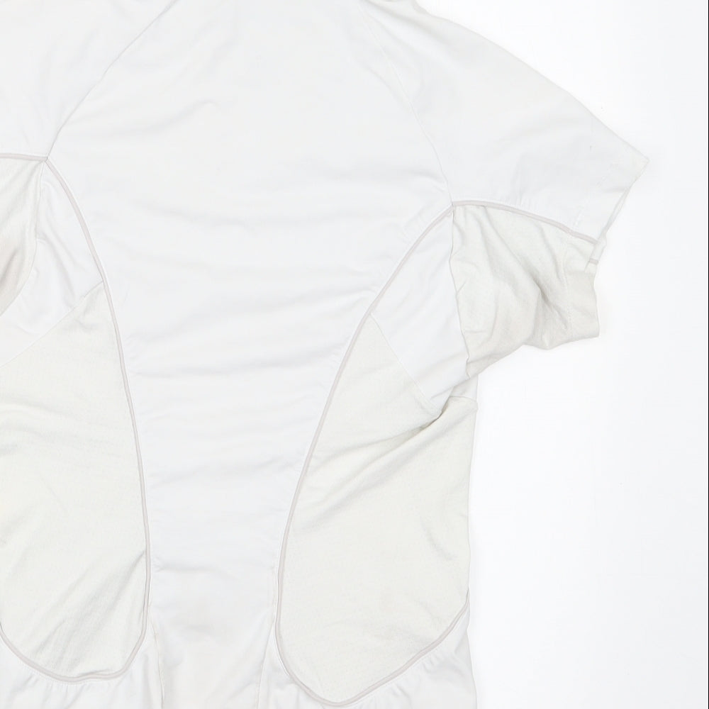 Sergio Tacchini Womens White   Basic T-Shirt Size S
