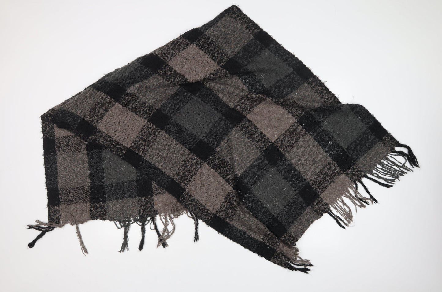 UNMADE Unisex Multicoloured Check   Scarf