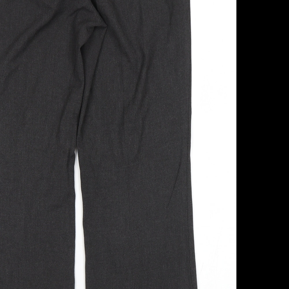 m&s Womens Grey   Trousers  Size 16 L30 in