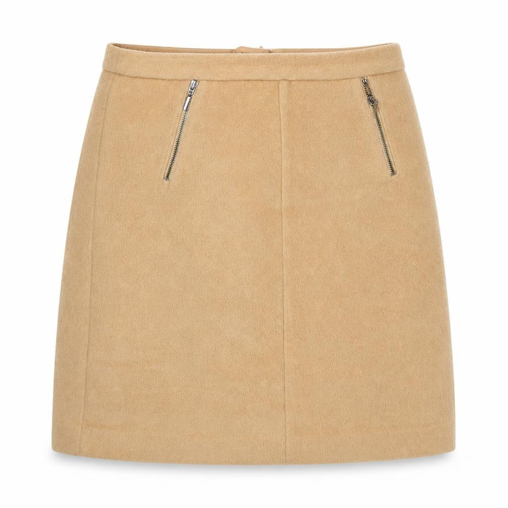 M&S Womens Brown   Mini Skirt Size 10