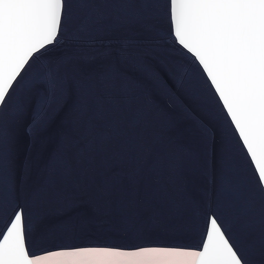 pepperts Girls Blue   Pullover Sweatshirt Size 9-10 Years