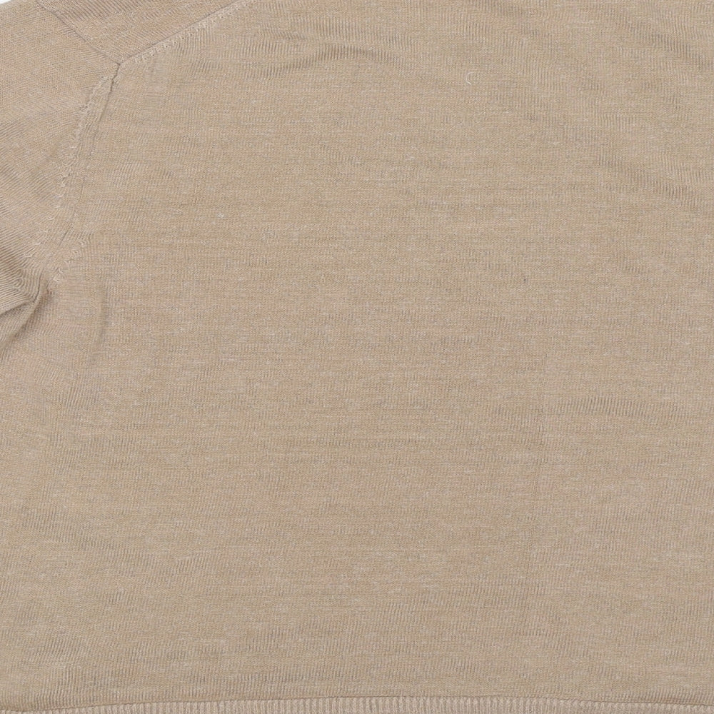 M&S Womens Brown   Pullover Jumper Size 12
