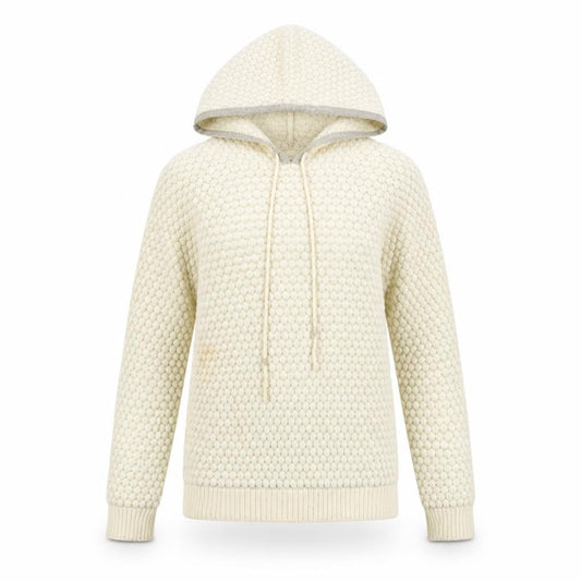Preworn Womens Beige Animal Print  Pullover Hoodie Size S