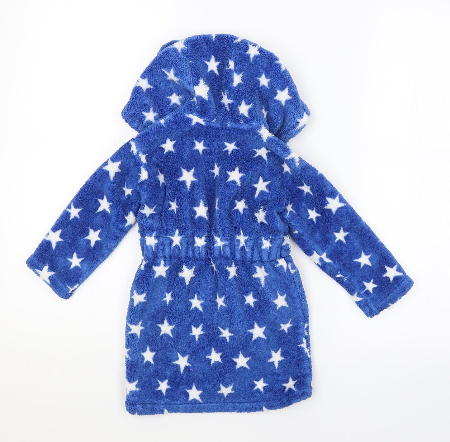 George Baby Blue Argyle/Diamond   Robe Size 12-18 Months  - MICKEY MOUSE