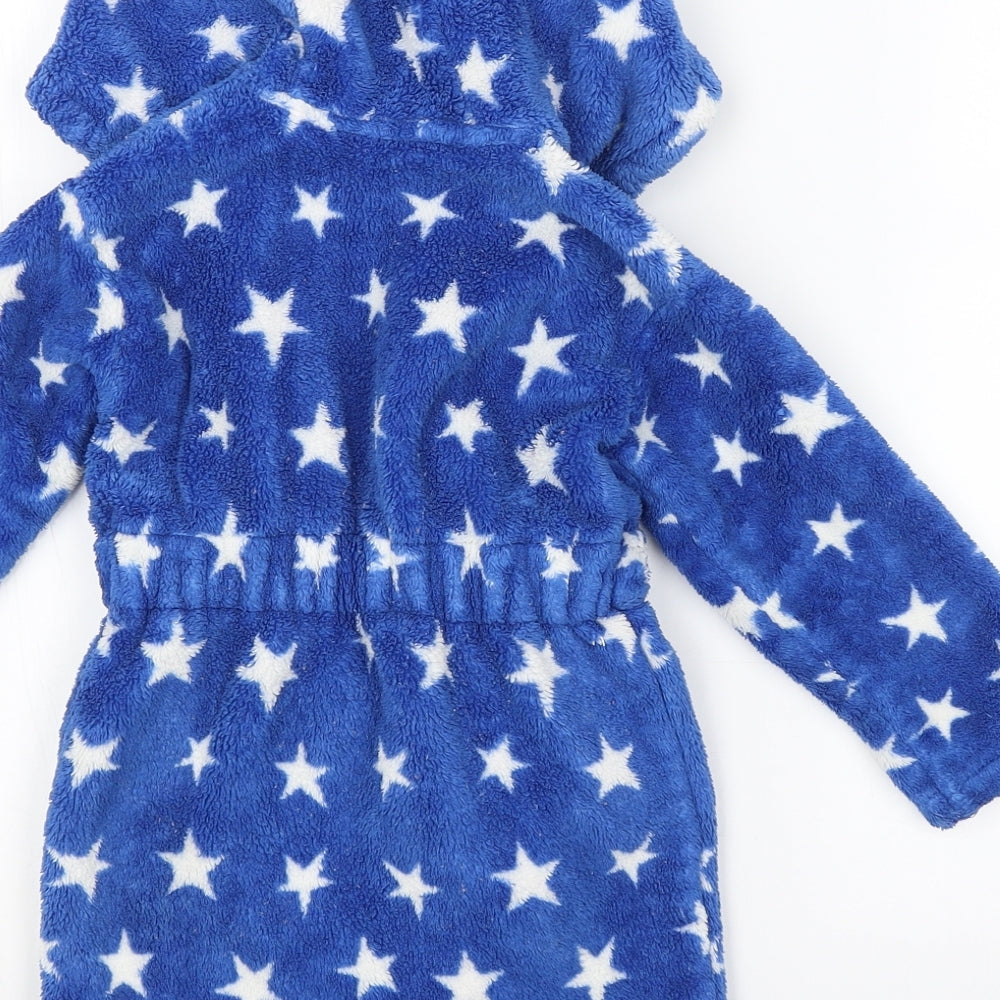 George Baby Blue Argyle/Diamond   Robe Size 12-18 Months  - MICKEY MOUSE