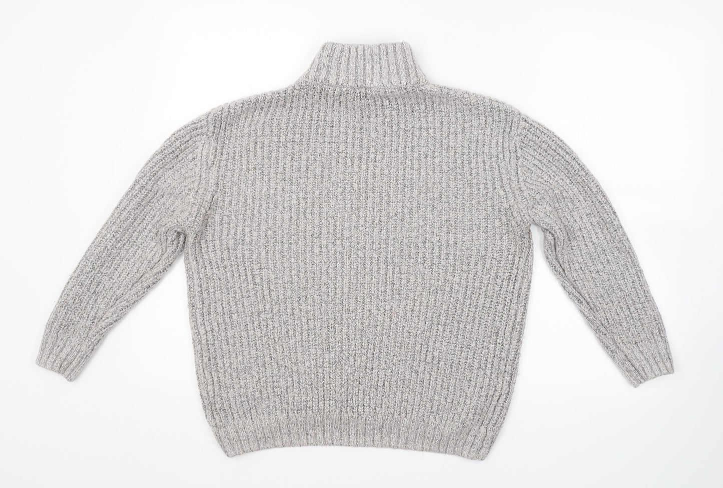 Warehouse Womens Silver   Pullover Jumper Size 10