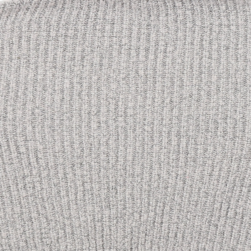 Warehouse Womens Silver   Pullover Jumper Size 10