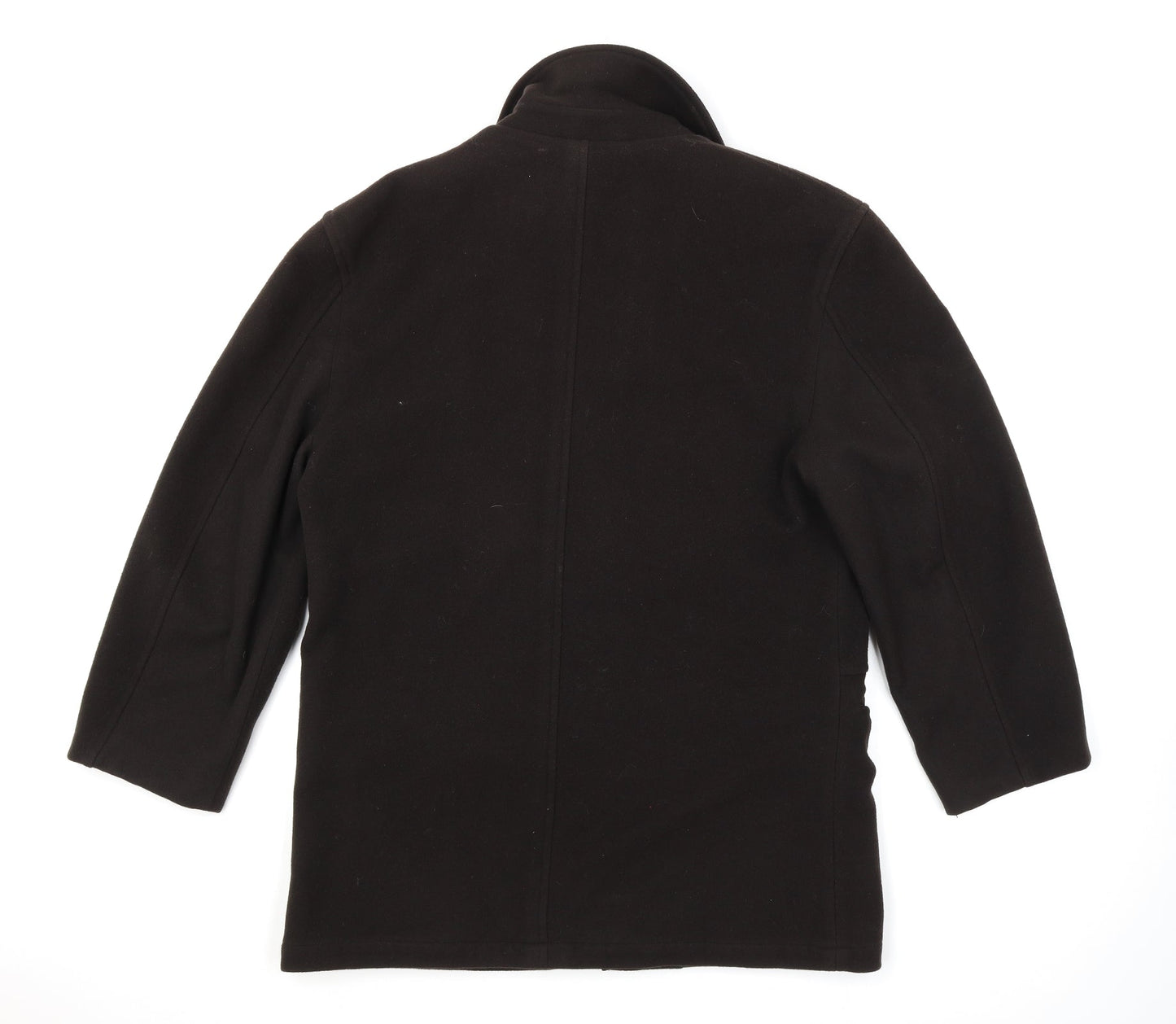 Preworn Womens Black   Overcoat Coat