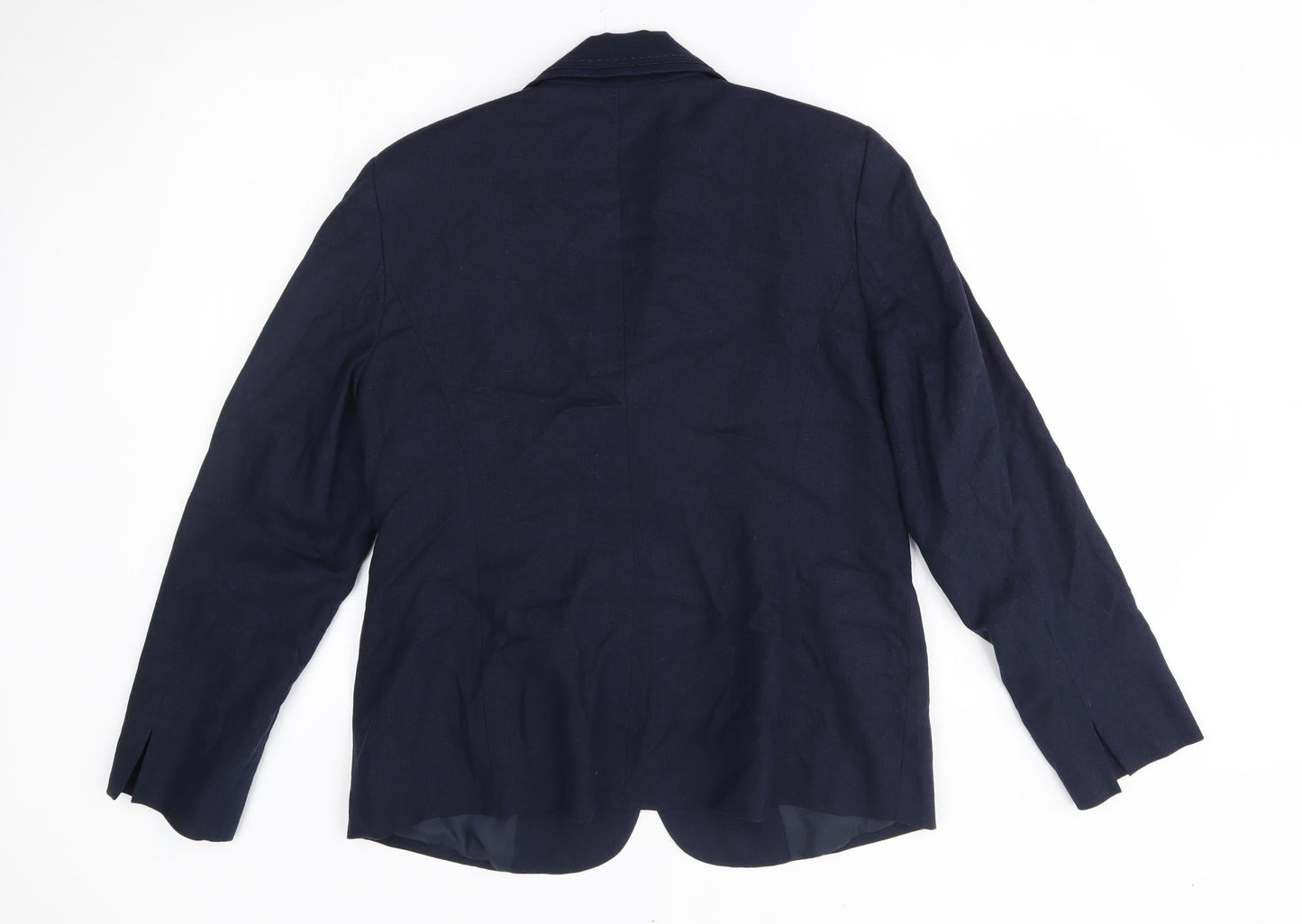 BM Womens Blue   Jacket Blazer Size 14  -