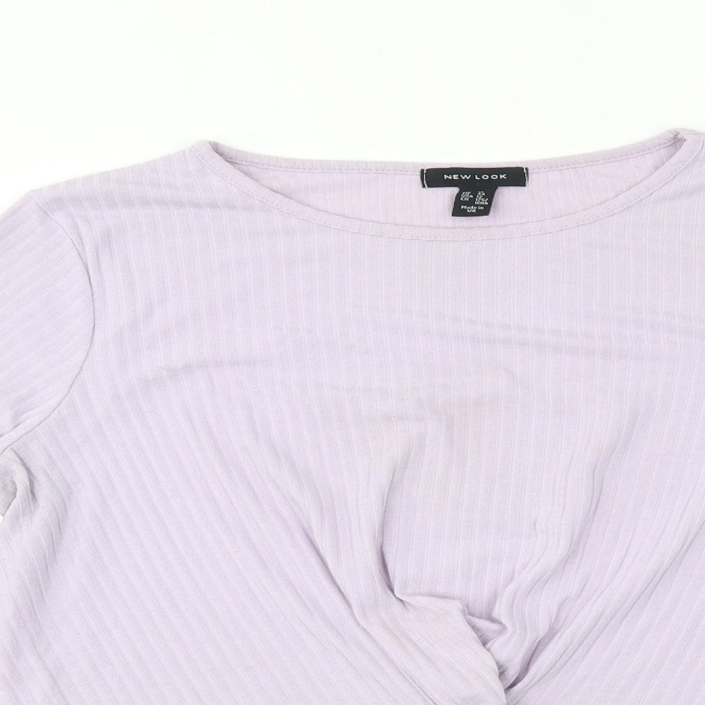 New Look Womens Purple   Pullover Jumper Size 16