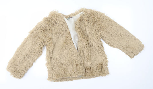 Preworn Womens Beige   Jacket  One Size