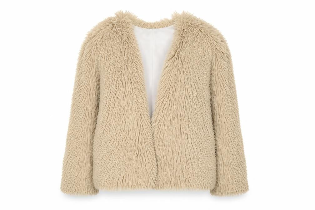 Preworn Womens Beige   Jacket  One Size