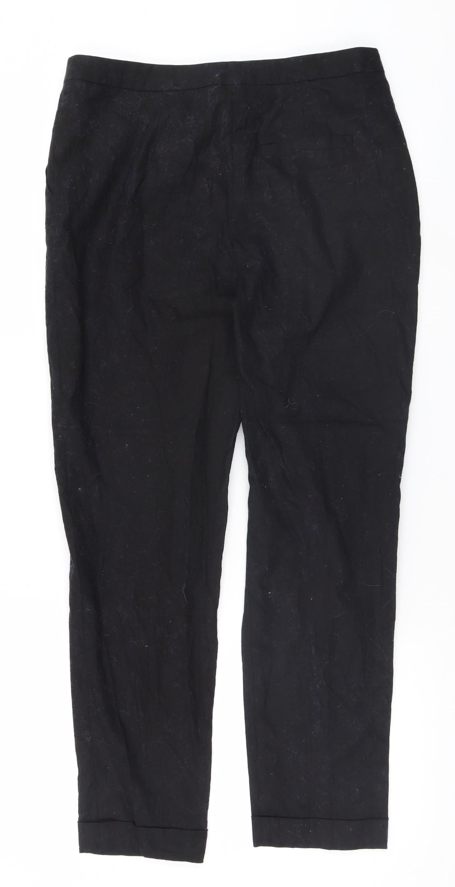 ASOS Womens Black   Trousers  Size 10 L26 in