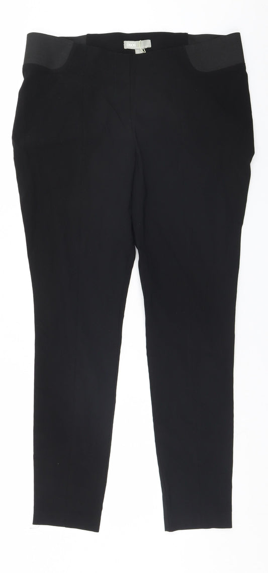 ASOS Womens Black   Trousers  Size 10 L26 in